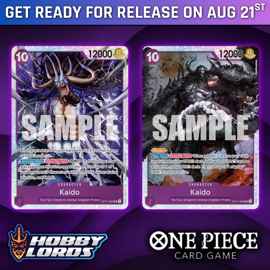 ⚔️ OP‑17 OFFICIAL CARD SHOWCASES! ⚔️ OP‑17 is heating up with