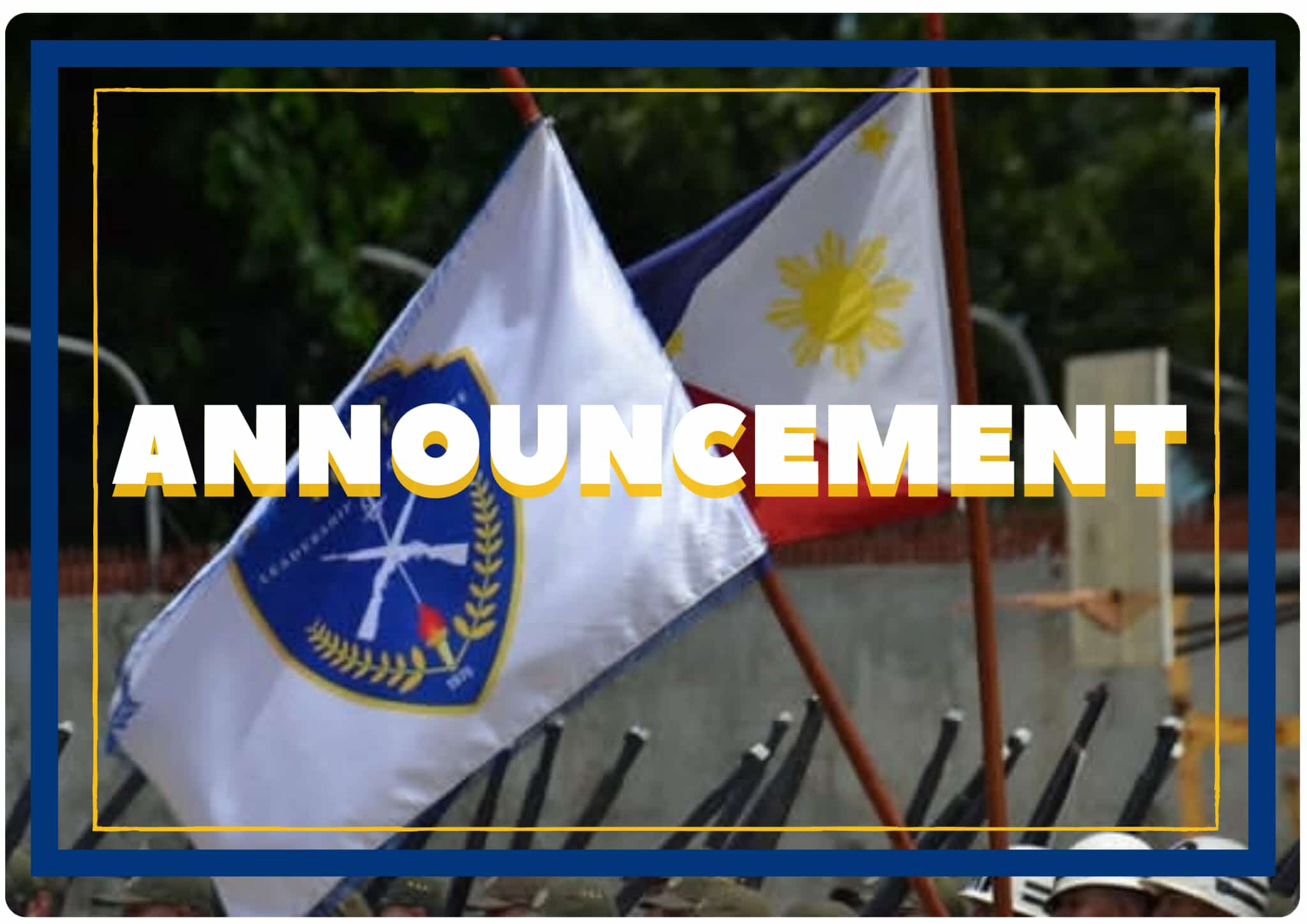 ROTC - Announcement !! ‎ ‎WHAT : SATURDAY FORMATION ‎WHERE : USTP ...
