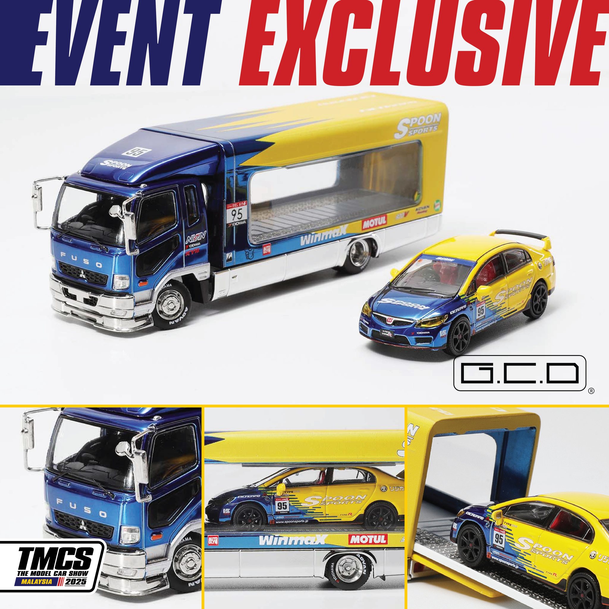 New Re-Stock, Pre-order GCD 1/64 Liberty Walk Mitsubishi Fuso