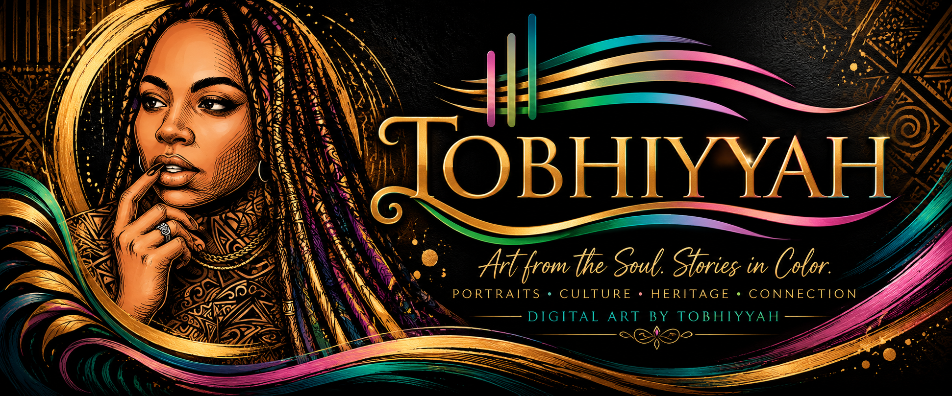 Tobhiyyah - Bespoke Portrait Artwork