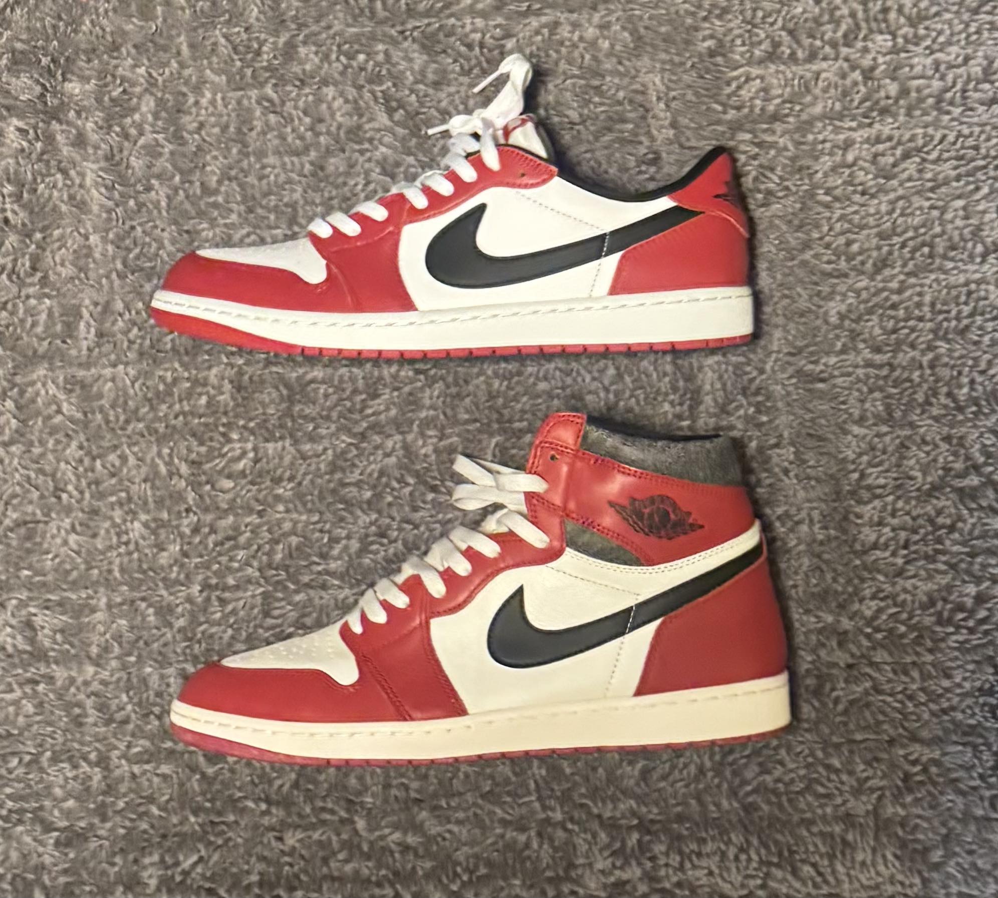 Air Jordan 1 low Chicago shoes review