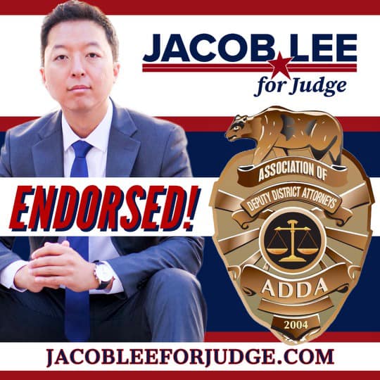 Jacob Lee for Judge
