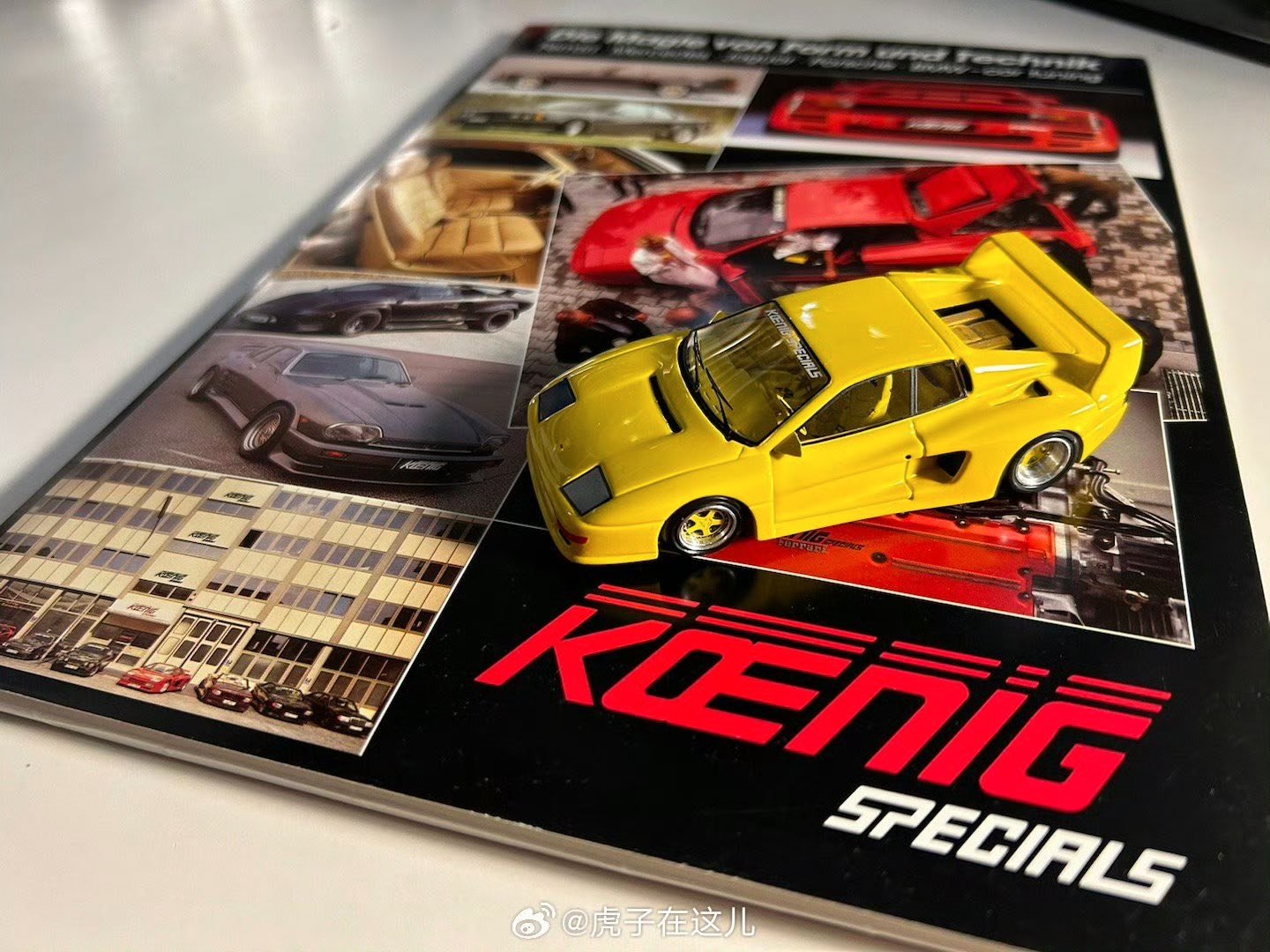 NEO Scale Models Koenig Testarossa 1985 Miniatura Ferrari Koenig