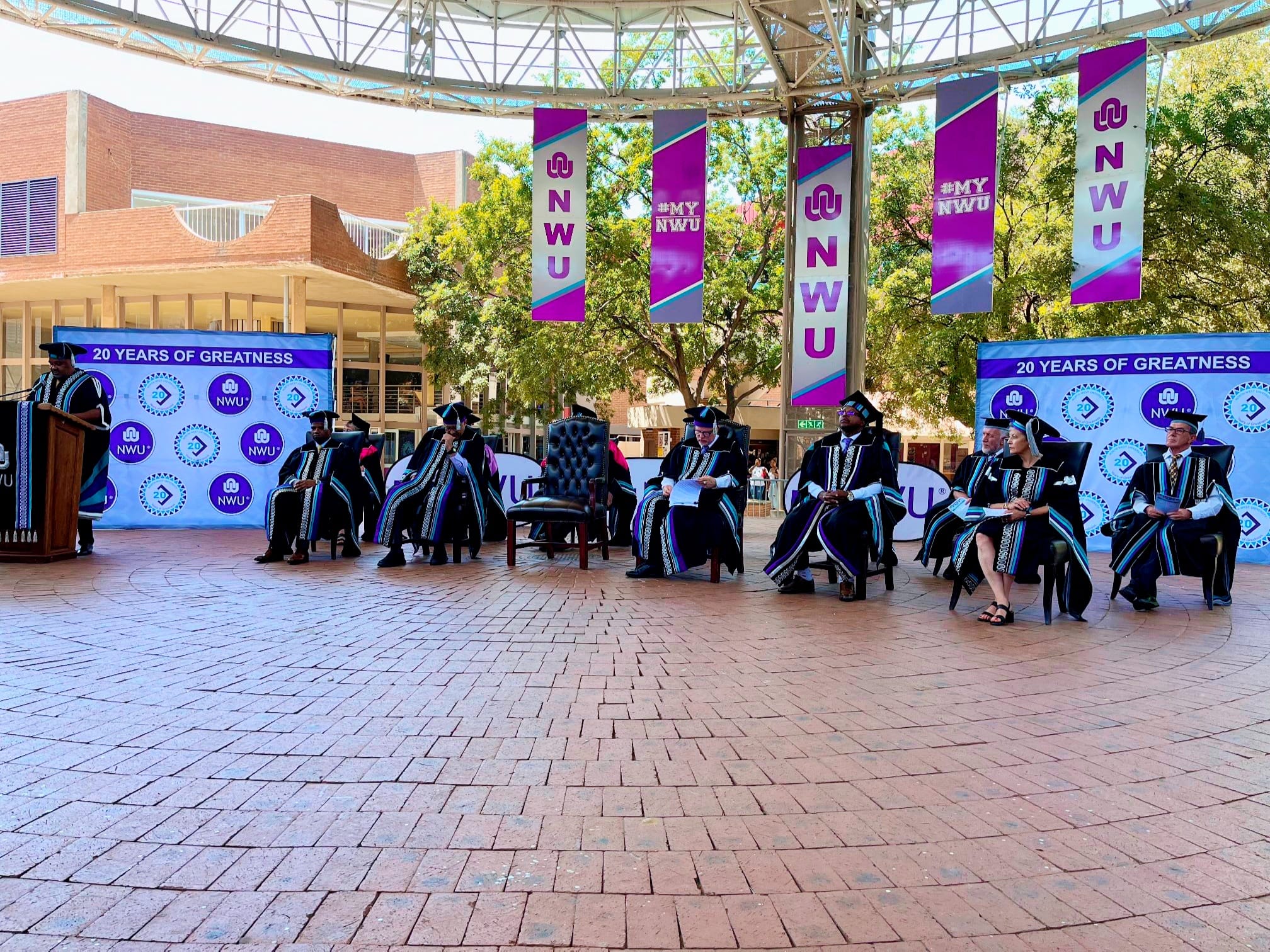 Excitement levels off the... - NWU - North-West University