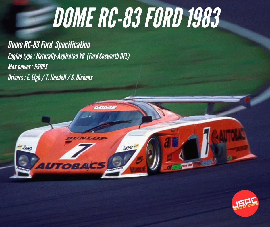 JSPC - Dome RC-83 Ford (Visual by JSPC Racing Cars) | Facebook