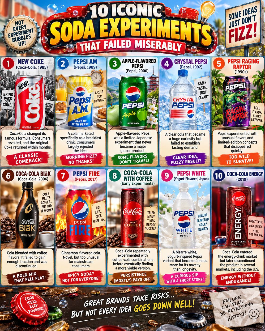 こつめページ New Coke was available for 79 days in 1985, and the Atlanta soda