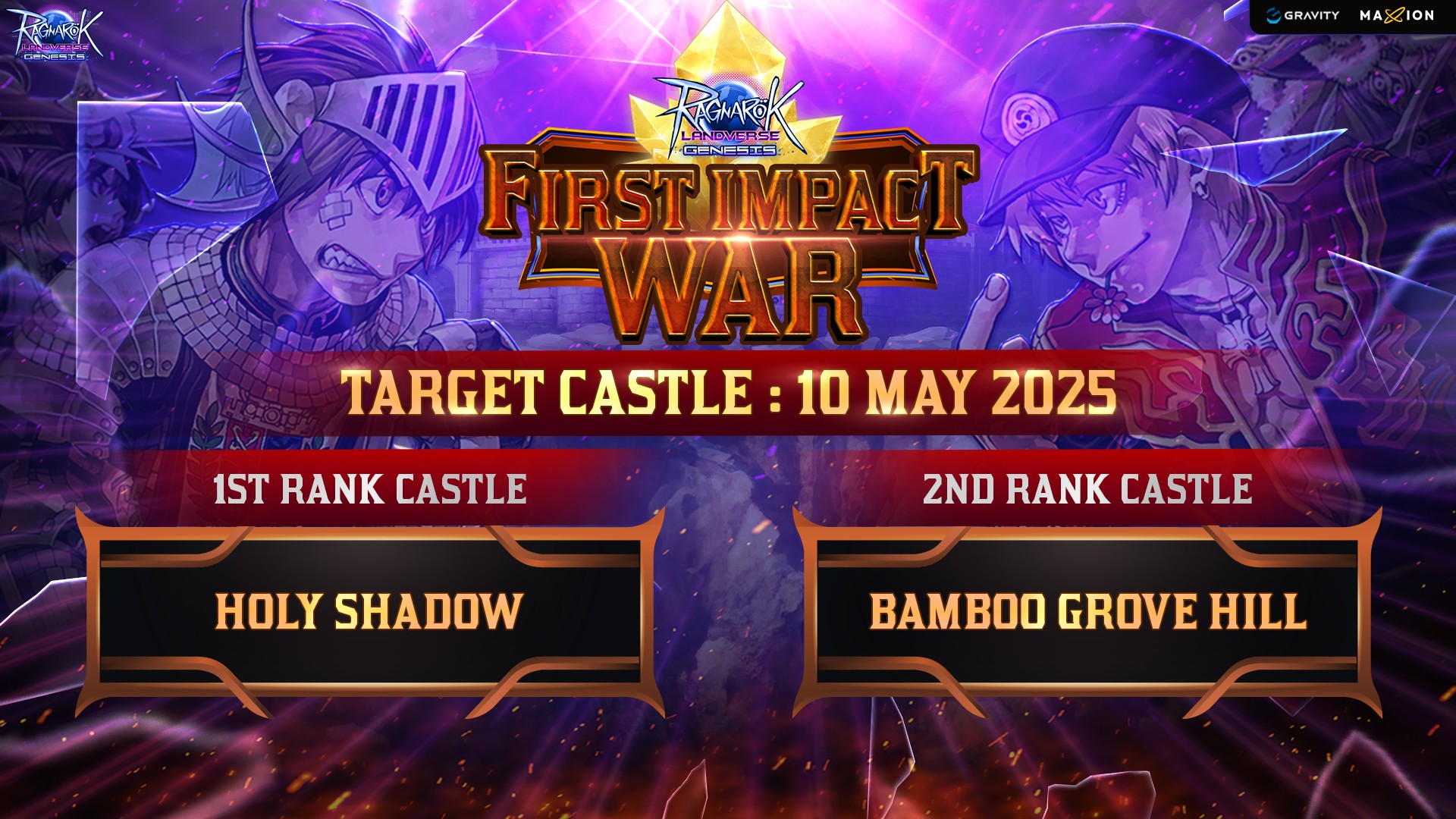 Ragnarok - Which castle will you conquer in First Impact War? 🔥 1st ...