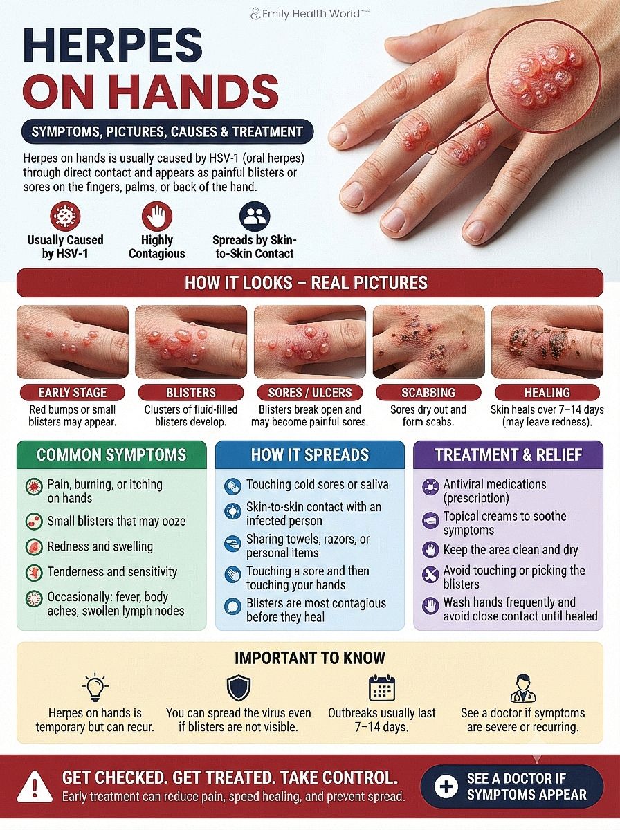 What is herpetic whitlow and how to treat it