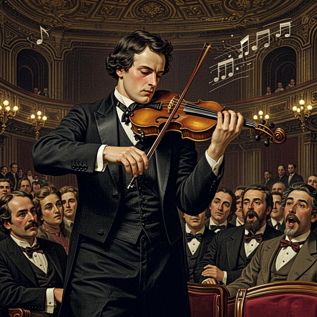 The Art of Virtuoso Violinists 男性篇 Niccolo Paganini: legendary violin virtuoso