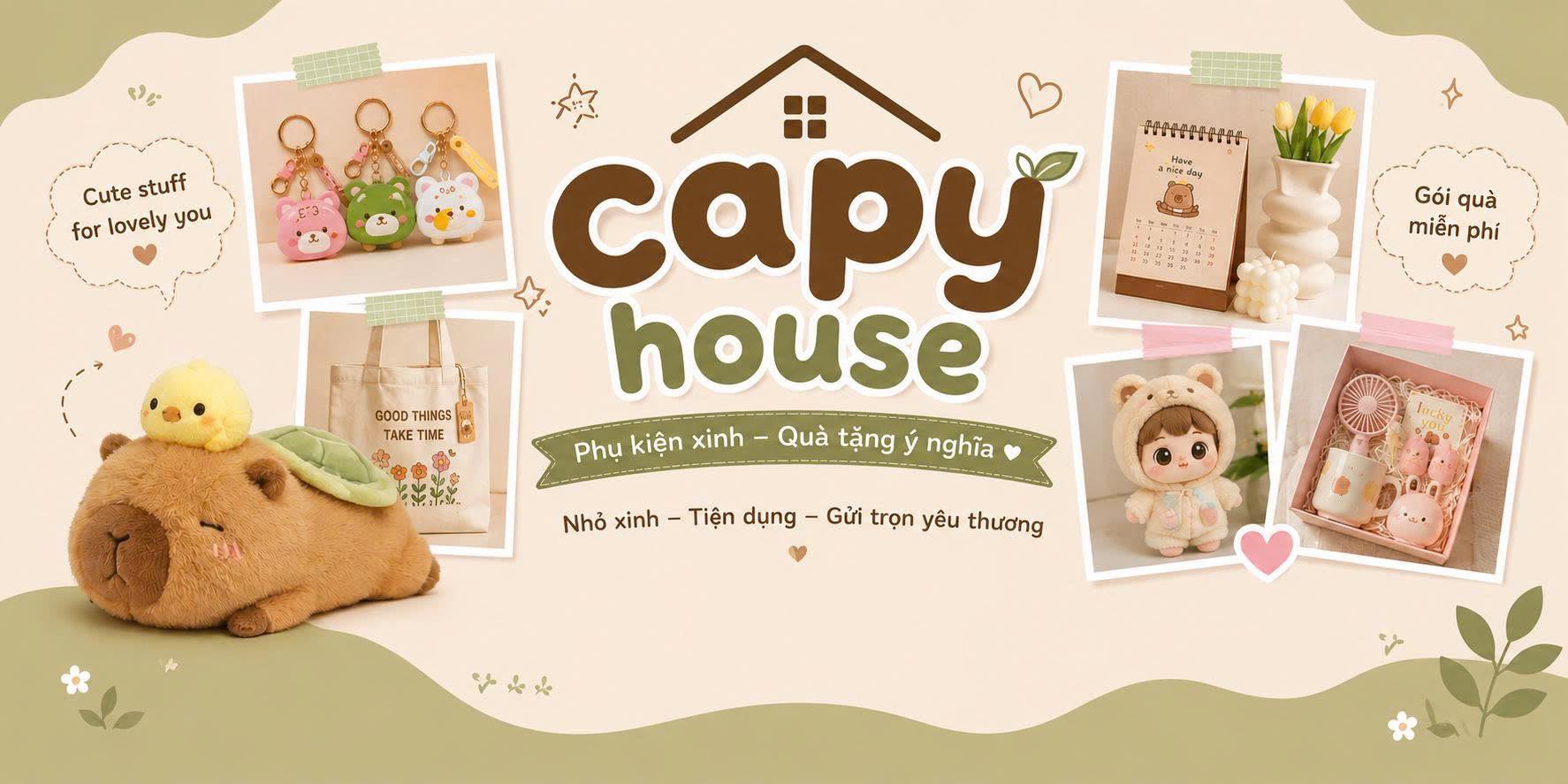 Capy - Phụ Kiện Quà Tặng | Can Tho