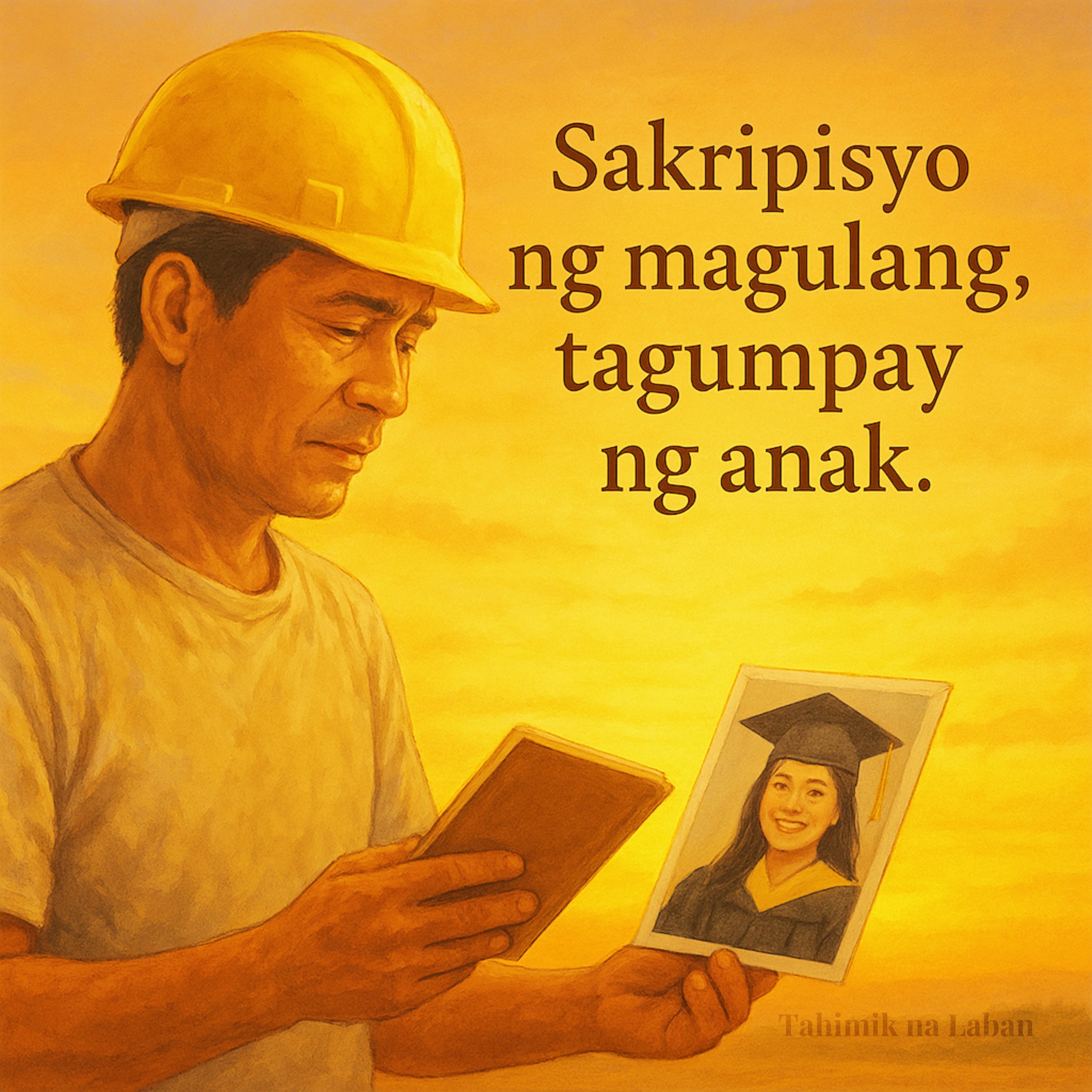 Tahimik - 💌 “Sakripisyo ng Magulang, Tagumpay ng Anak” 📖 May mga ...