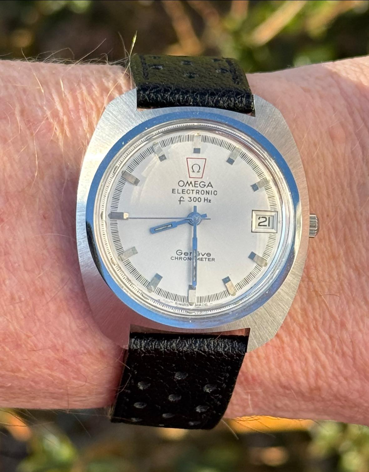 Omega Geneve F300Hz Chronometer Watch