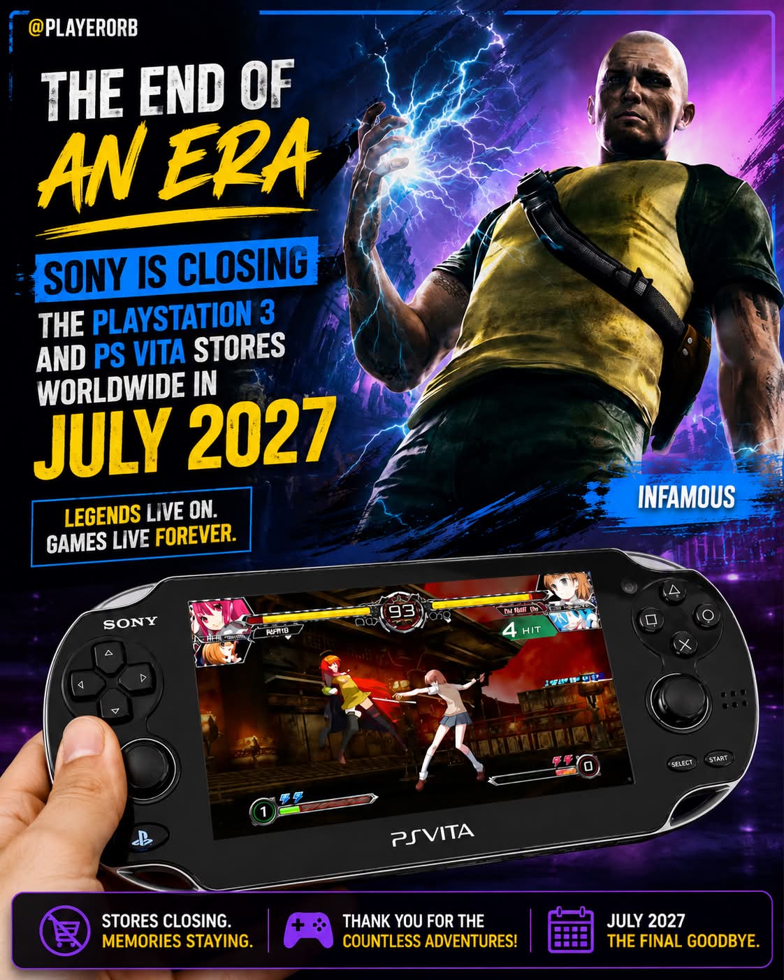 Sony closing ps3 and ps vita stores