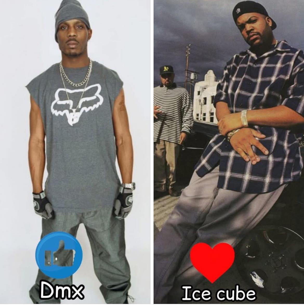 DMX vs Ice Cube impact on hip hop