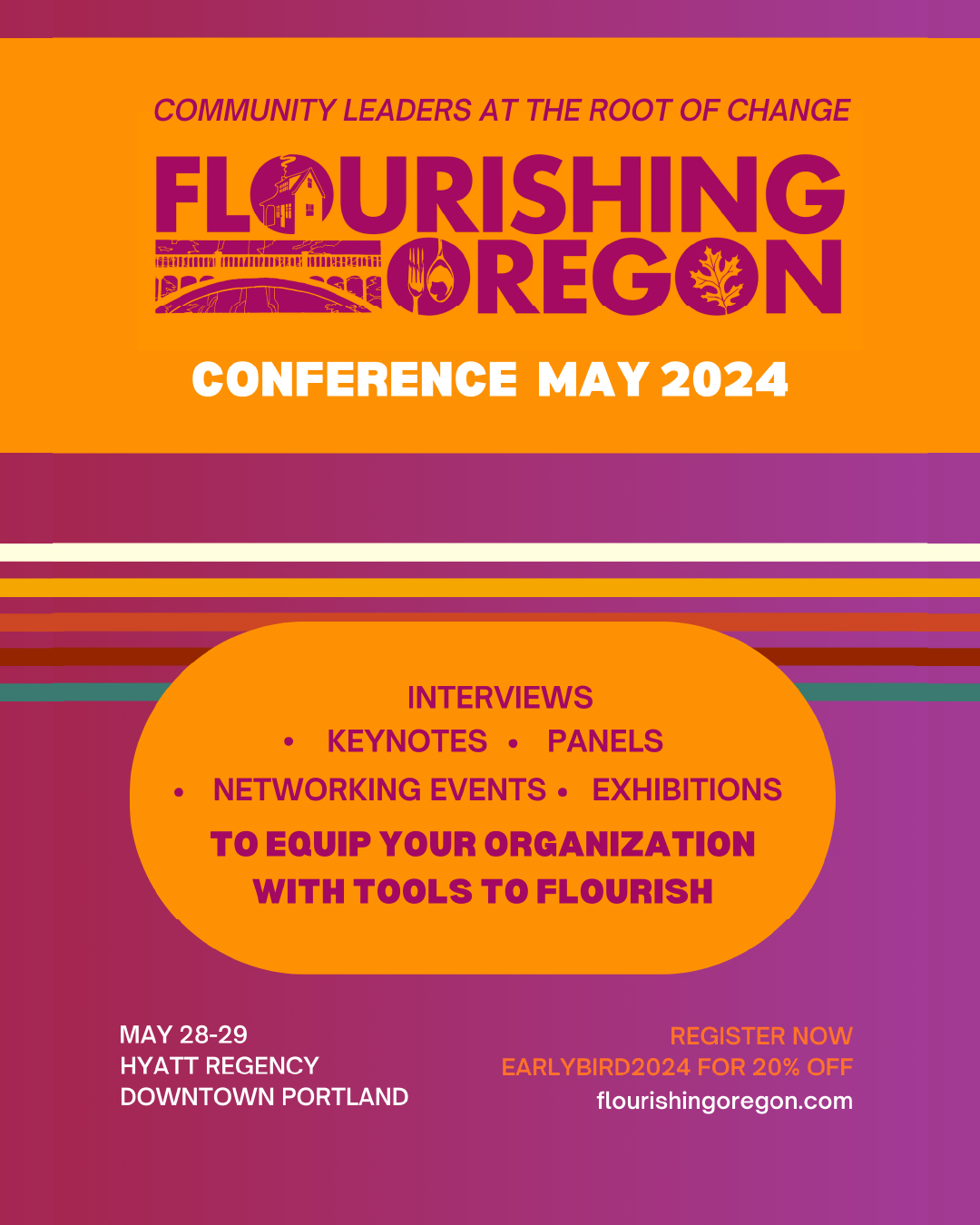 Community - Join us for the Flourishing Oregon Conference 2024! A 2-day ...