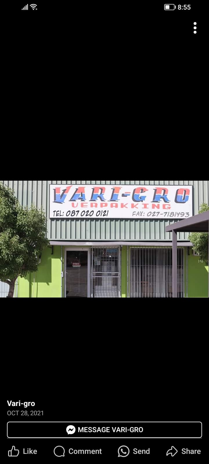 VariGro Verpakking
