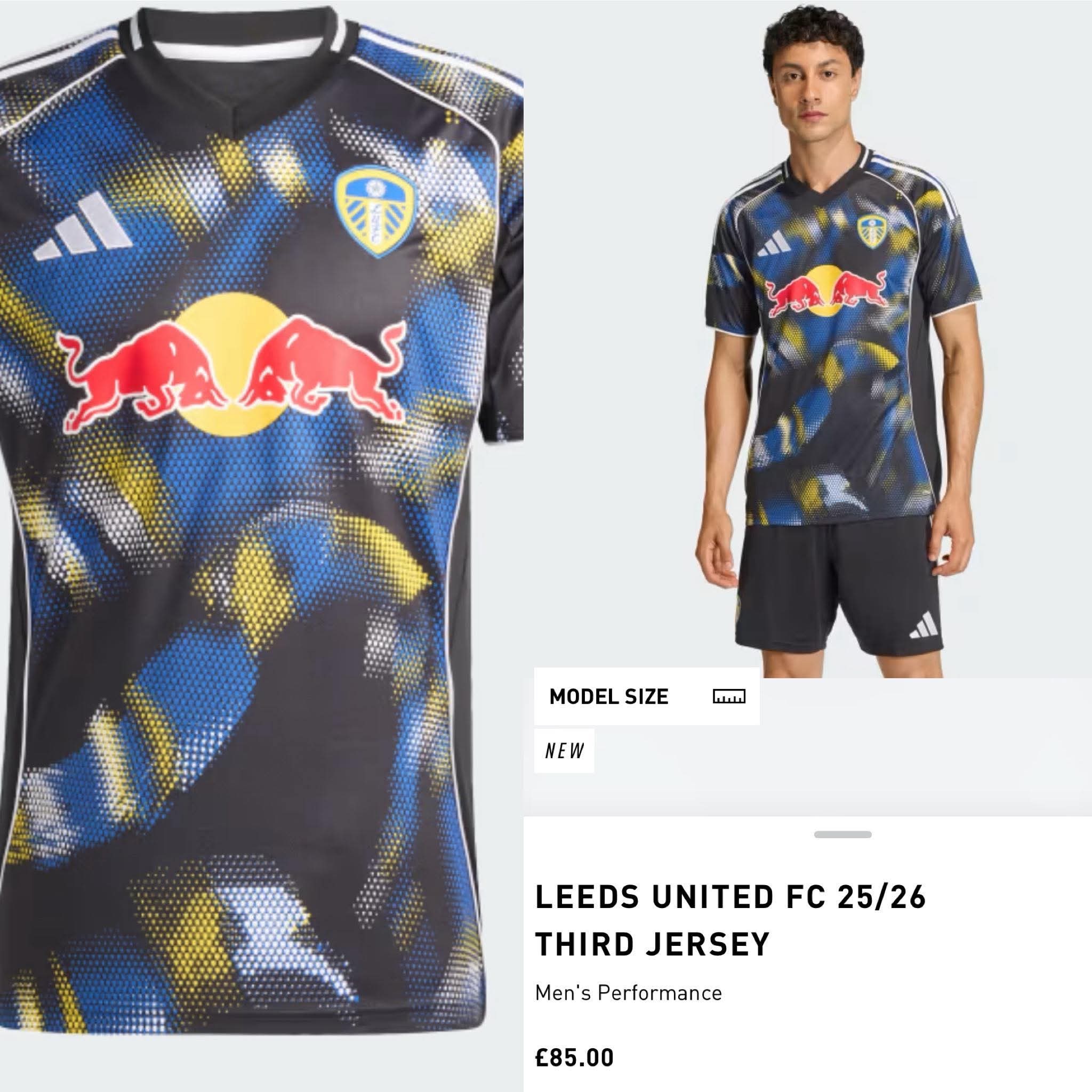 Leeds United 2024-25 away kit revealed by Adidas