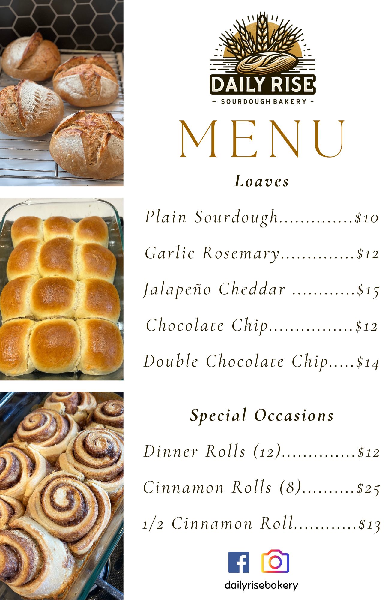DAILY RISE - 🌟 This Week's Menu Reveal & Ordering Window... | Facebook