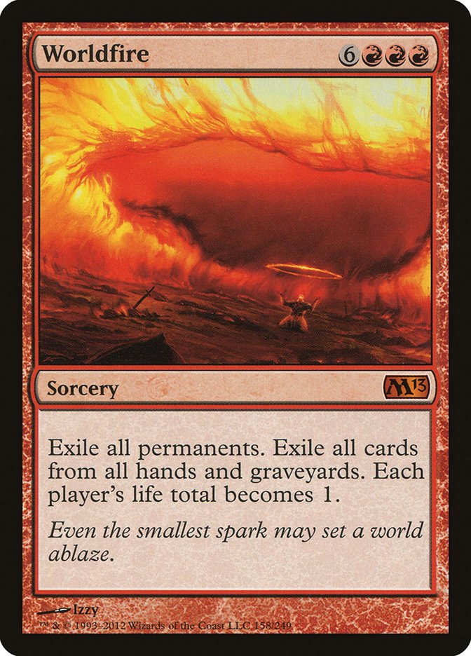 mtg card destroy all permanents Behold the Power of Destruction (Schemes) [Archenemy Schemes] Sacrifice Scourglass Ask a Magic Judge 