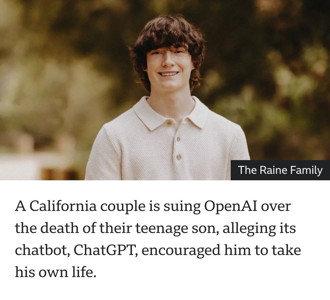 Jungle - 🚨 California Parents Sue OpenAI After Teen’s Death Linked to ...