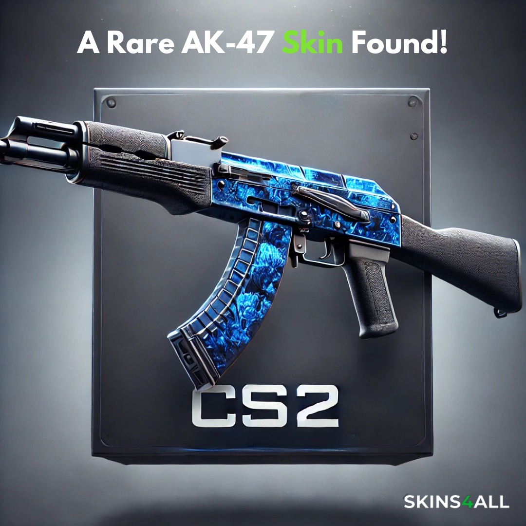 A StatTrak Factory New AK-47 Blue Gem pattern 661 was sold