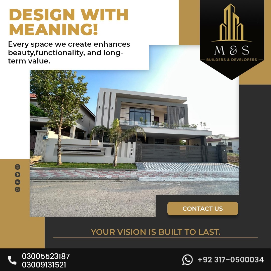 M&S Builders & Developers | Karachi