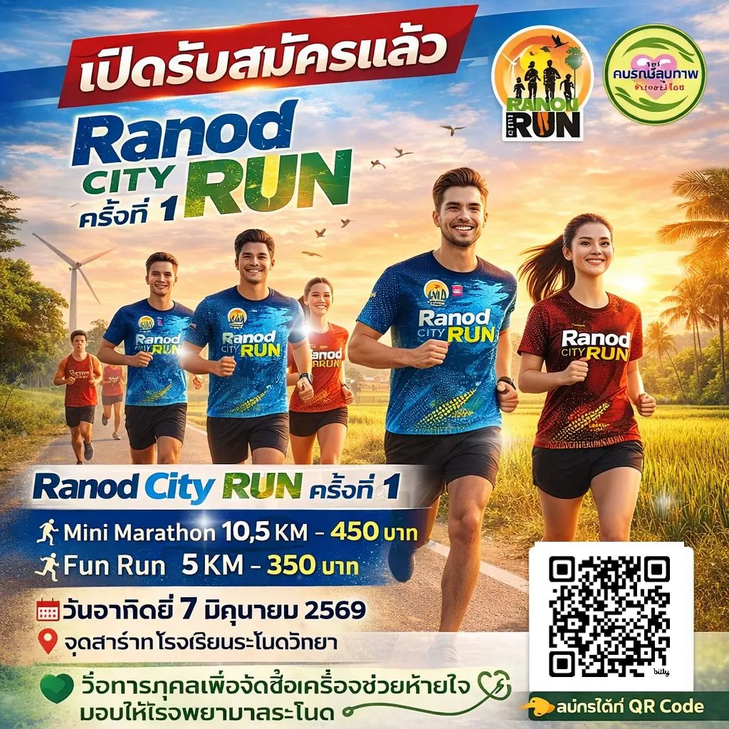 Ranod city run | Songkhla