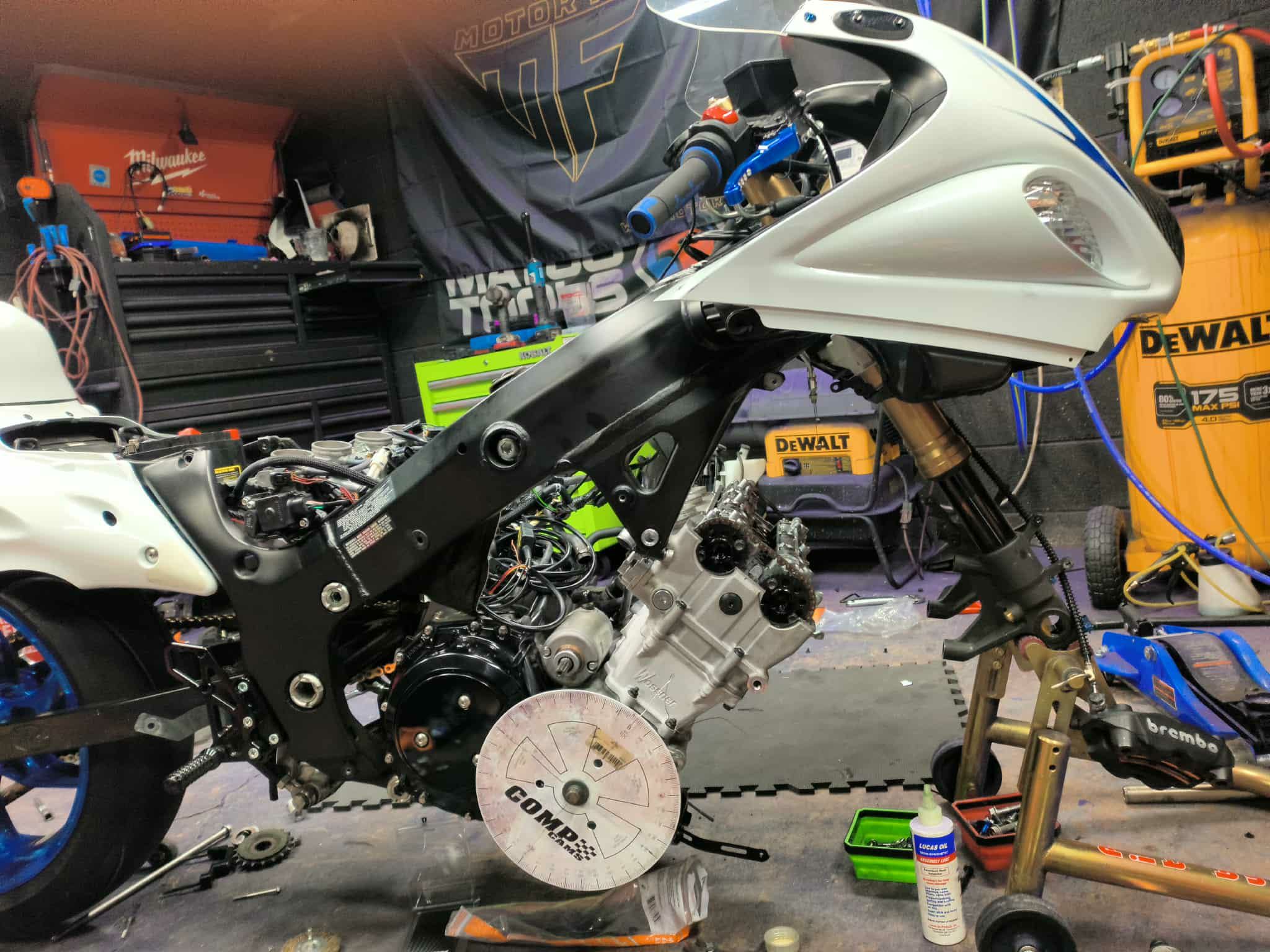 What's the best roll race setup for a ZX-14?
