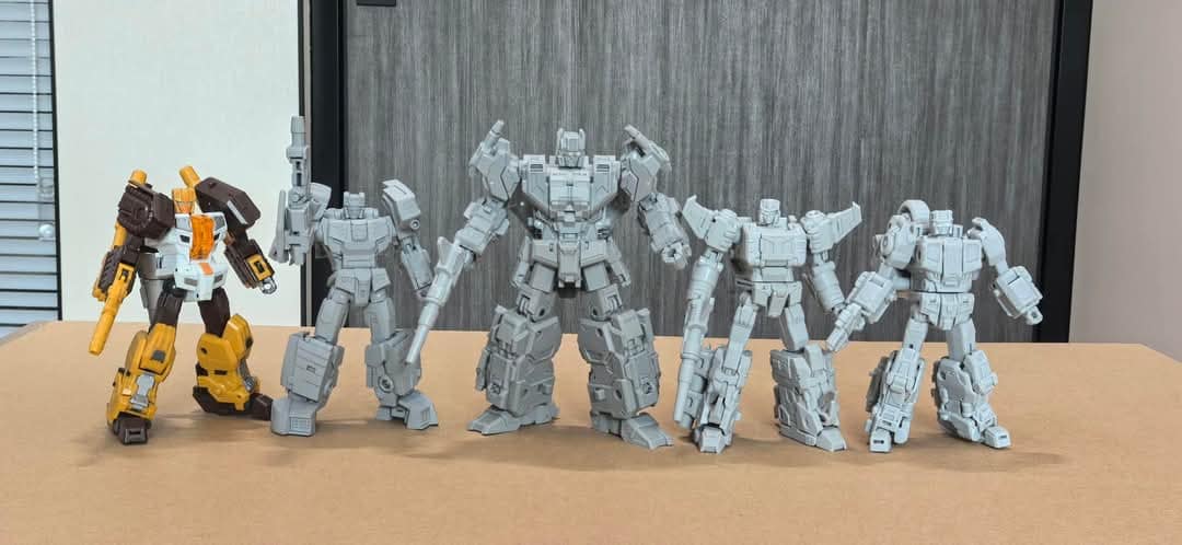 Craftsman Toys DJS-02 Tacticlord Combiner Team