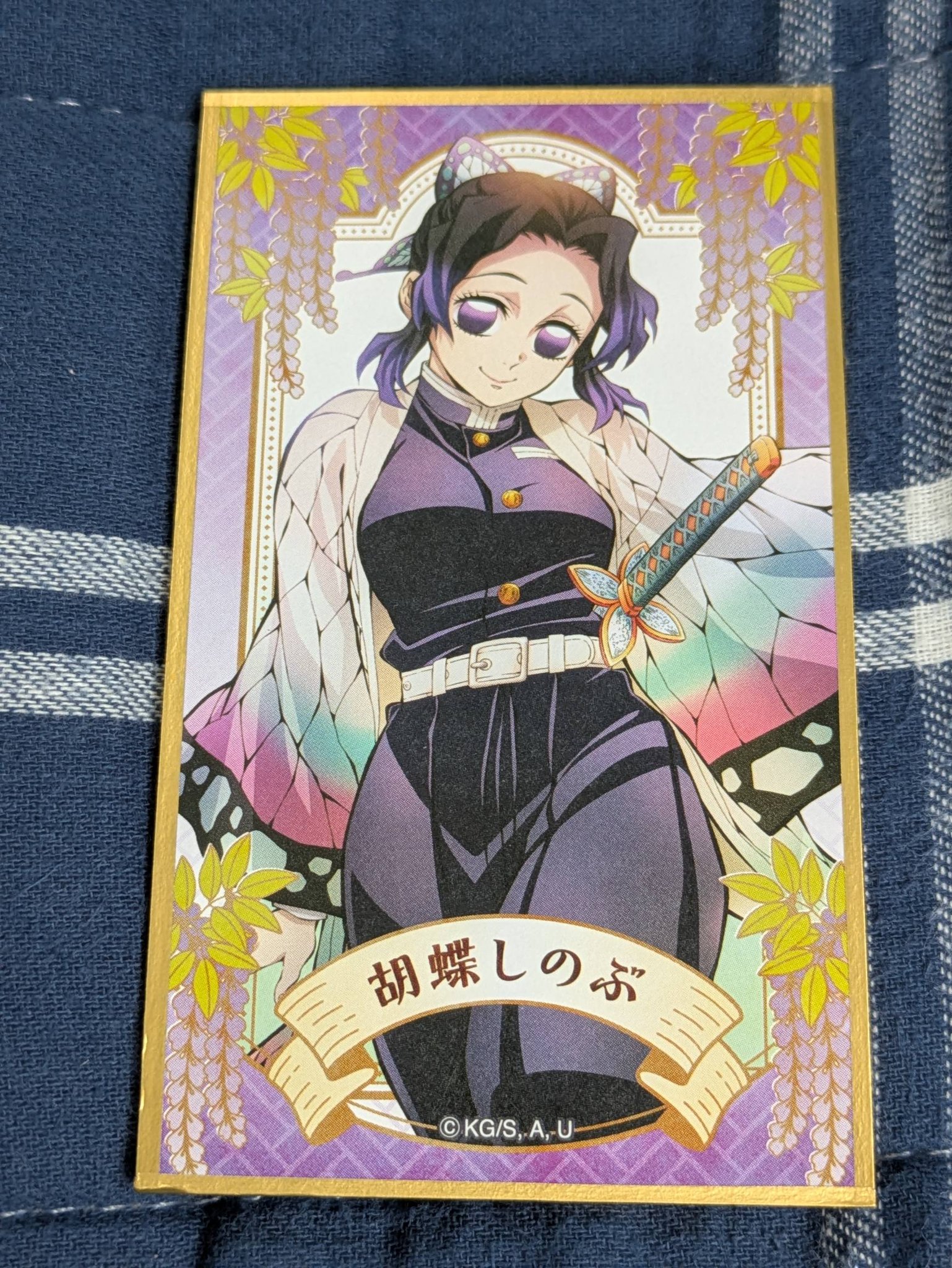 新しく購入した自分の鬼滅の刃「胡蝶しのぶ」