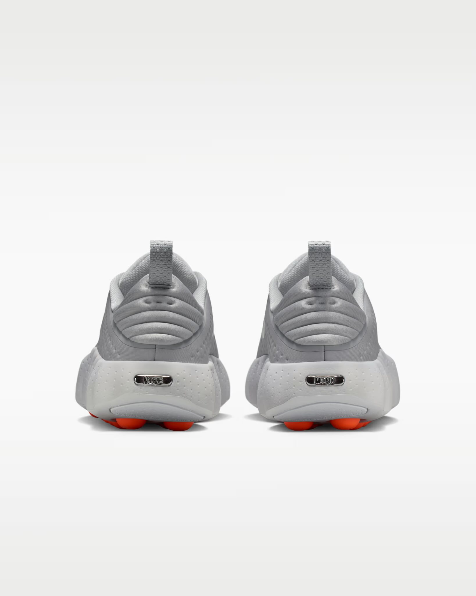 Nike Mind 001 Slide “Light Smoke Grey , Solar Red” Preorder 