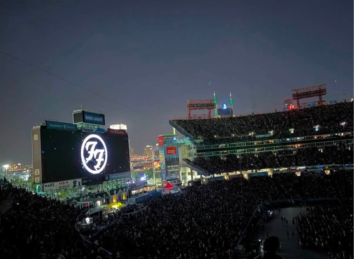 FOO FIGHTERS • NASHVILLE • 08.15.26 Ilan Rubin 08.15.26 FF Take
