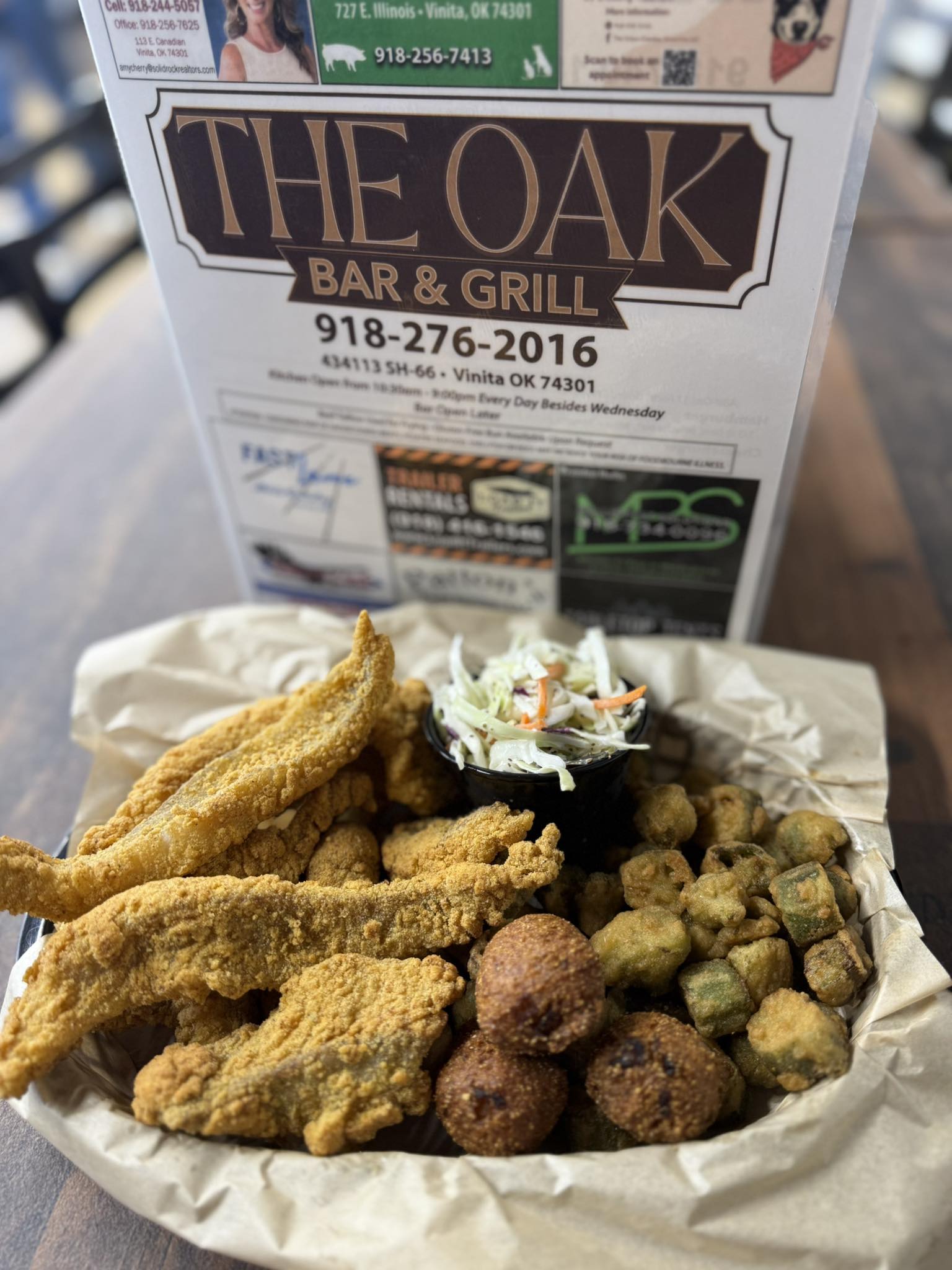 Cat's Eye Pub Menu