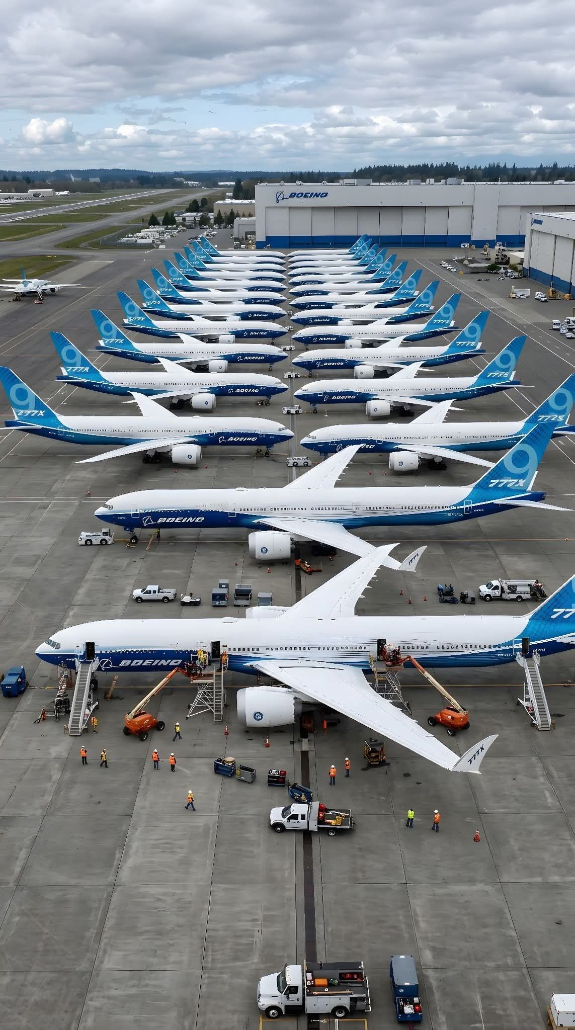 Boeing has scrapped a 777-9 (777X) Line Number 161 MSN 61950