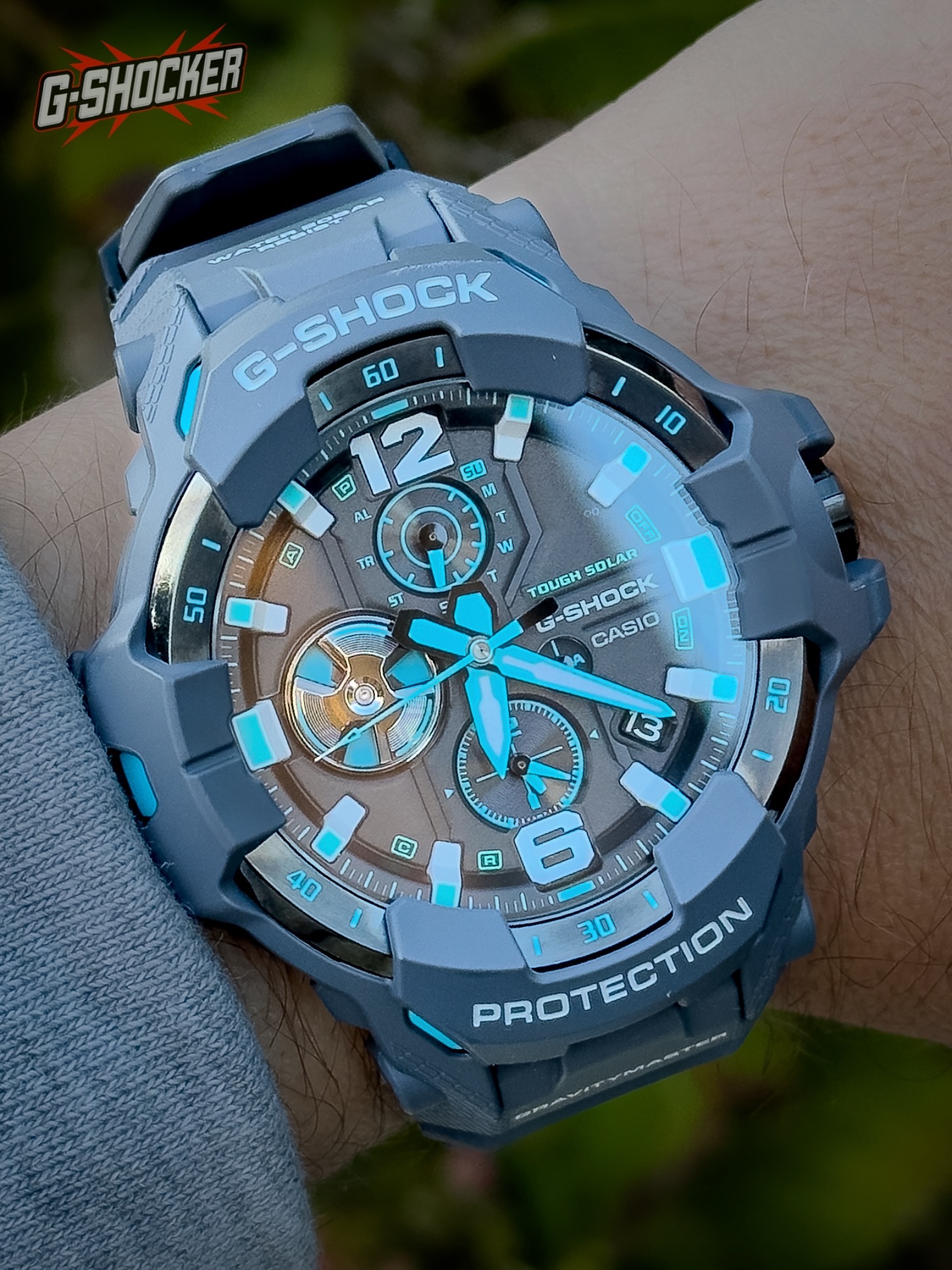 Happy Saturday folks. Today wearing my G-Shock GR-B200 Gravitymaster.
