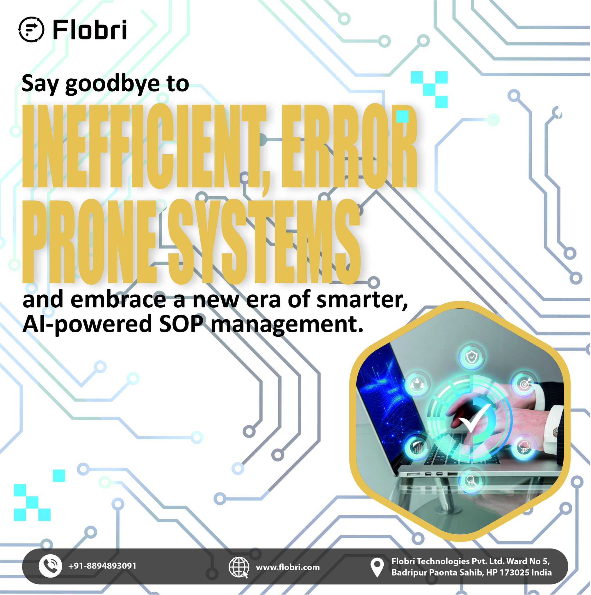 Flobri - Goodbye, errors! 👋 Hello, smarter SOP management.... | Facebook