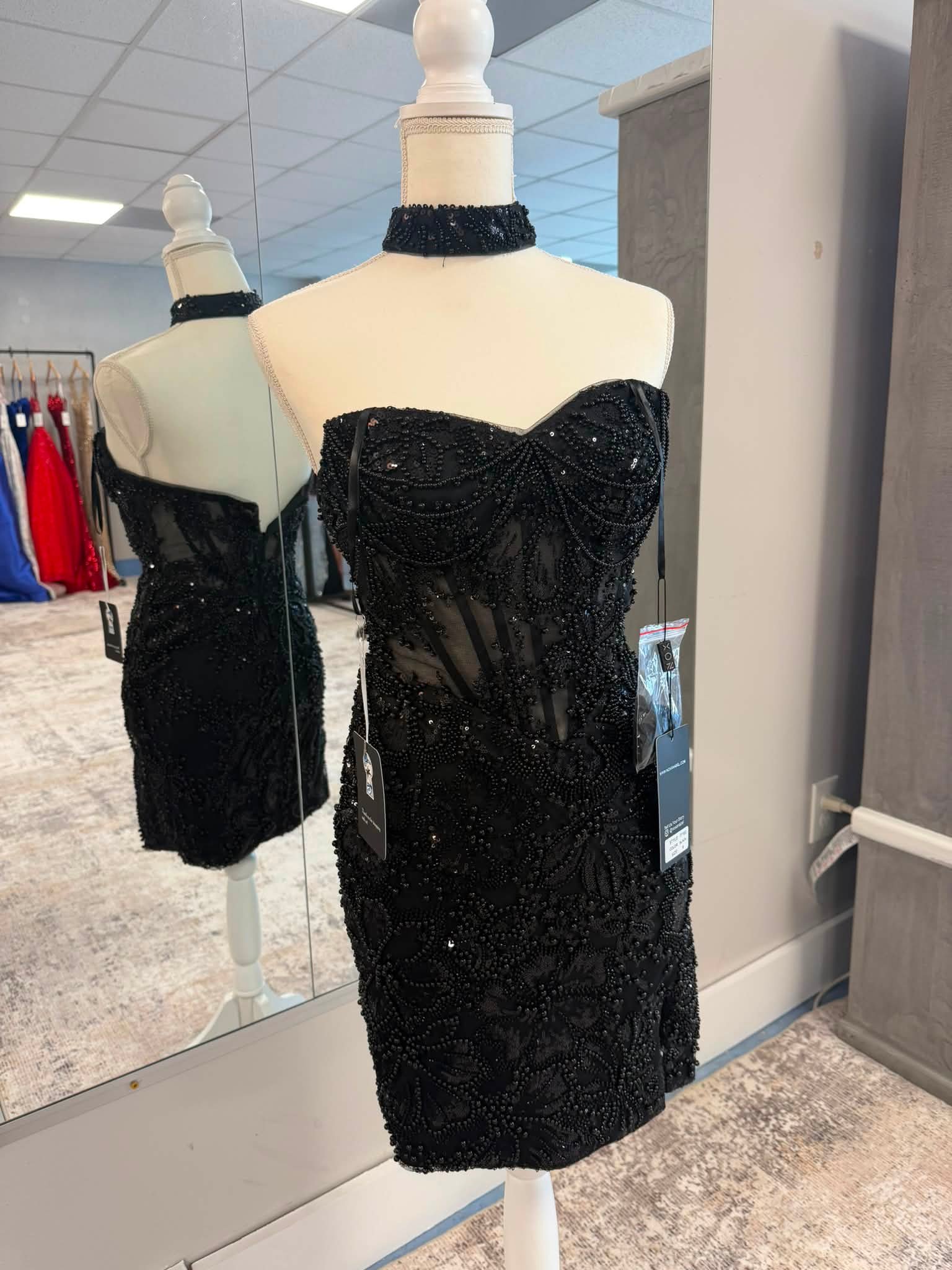 prom dresses myrtle beach PS22538 Black HOT PINK GOLD 20 Strapless Colors TOP 10 BEST Prom Dresses