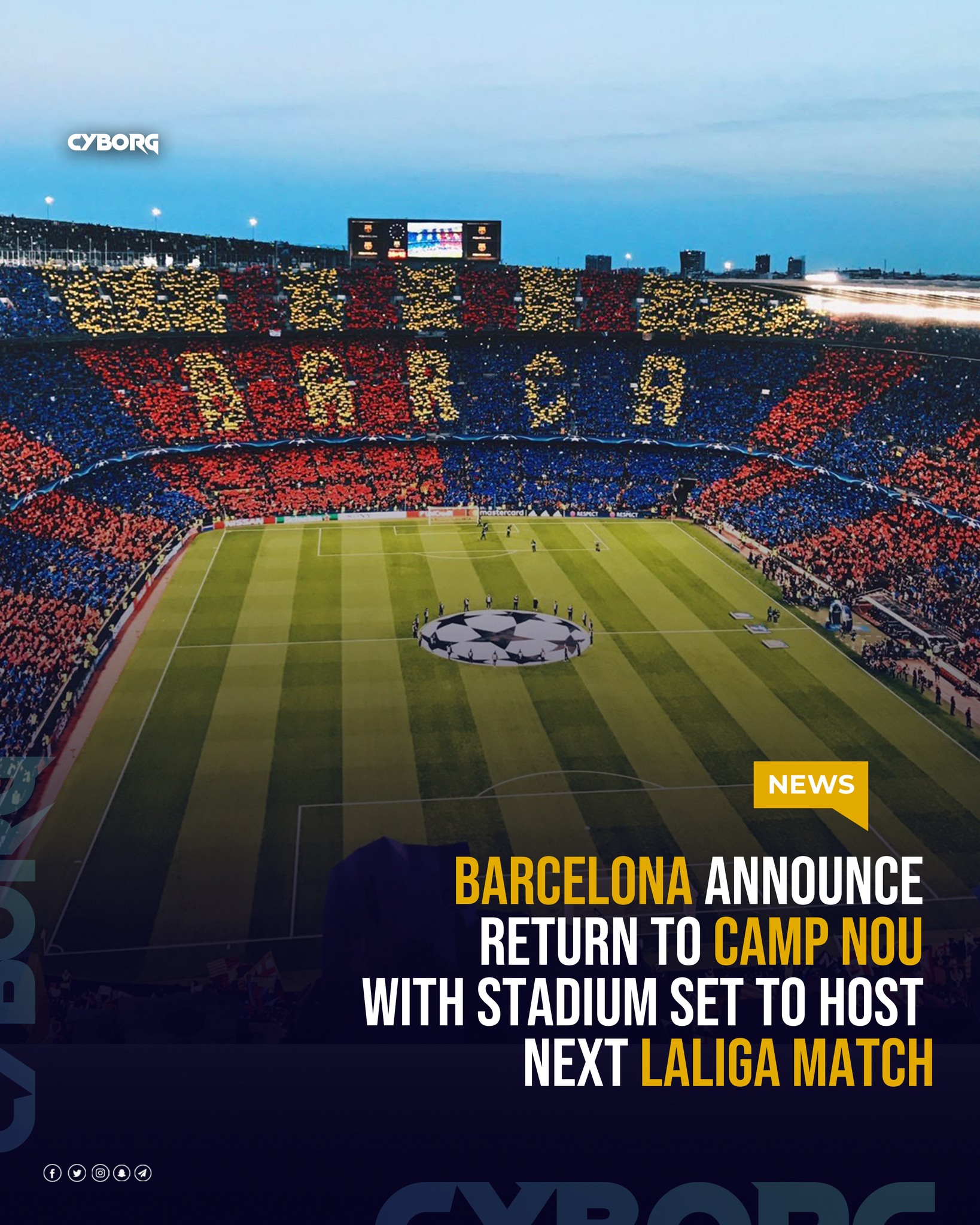 CYBORG GH - Barcelona have officially announced their... | Facebook