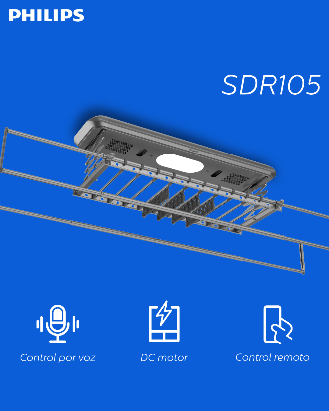 Smart - 🧺 Más espacio. Más comodidad. El smart drying rack de Philips ...