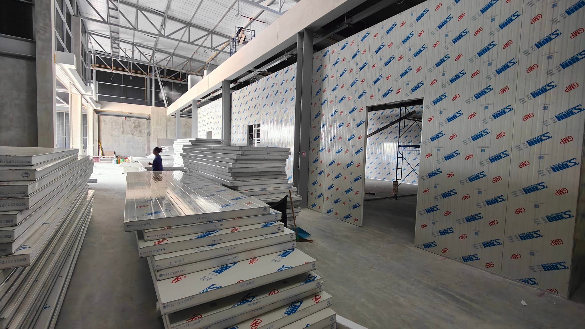 รับสร้างห้องเย็น Iso Panel Clean Room โรงงานอาหารและยา | Bangkok