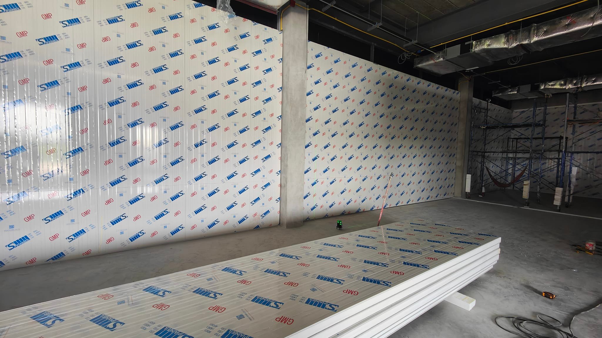 รับสร้างห้องเย็น Iso Panel Clean Room โรงงานอาหารและยา | Bangkok
