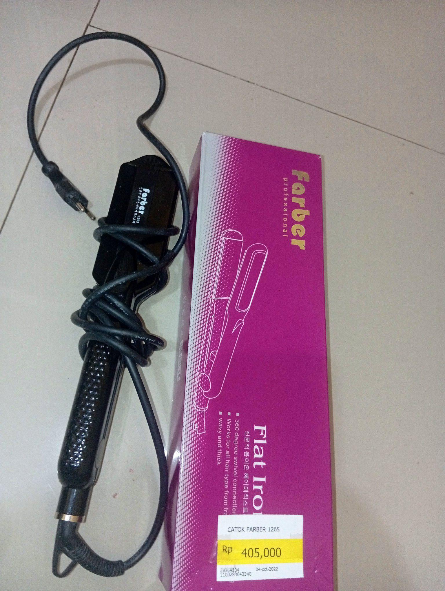 Catok Rambut, masih baru & jarang terpakai, minat langsung ambil ya