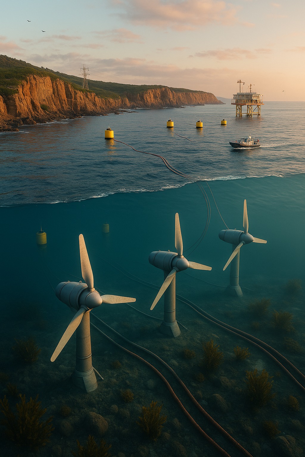 Reocorp - Australia’s Blue-Power Corridor is switching on. From tidal ...