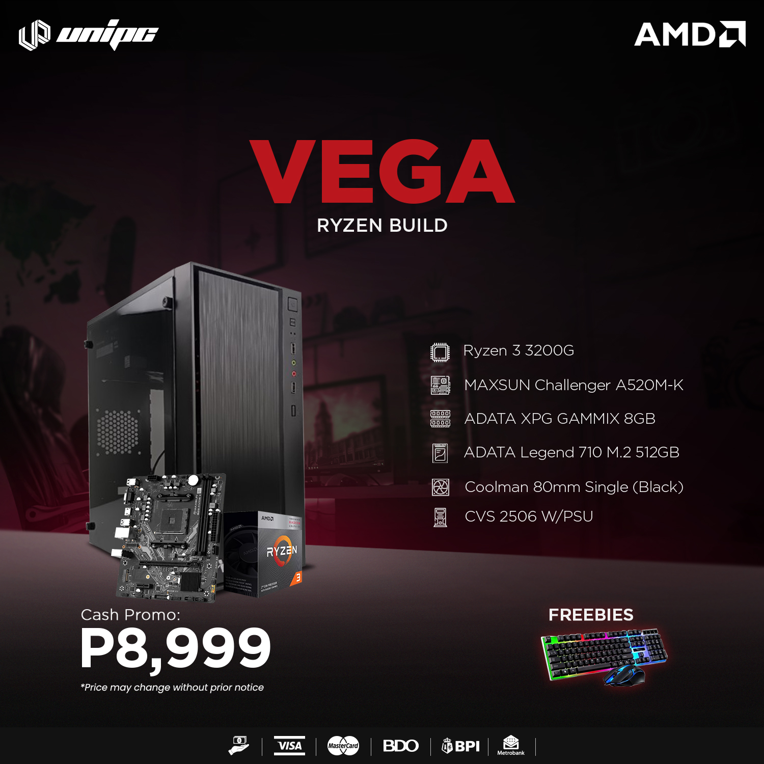 UniPC - Ang next mong PC for Grow A Garden ang Vega build namin mga ...