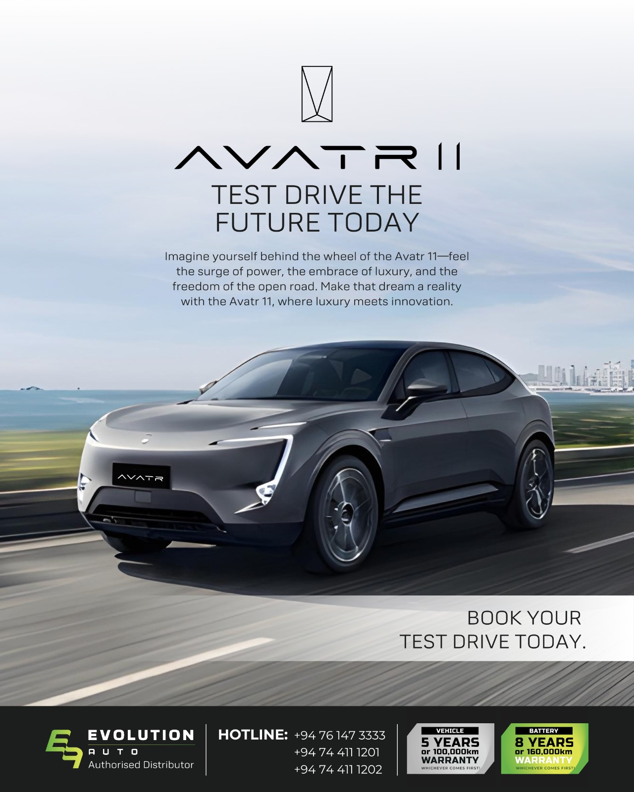 Test Drive the Future with Avatr 11! The perfect fusion of Changan