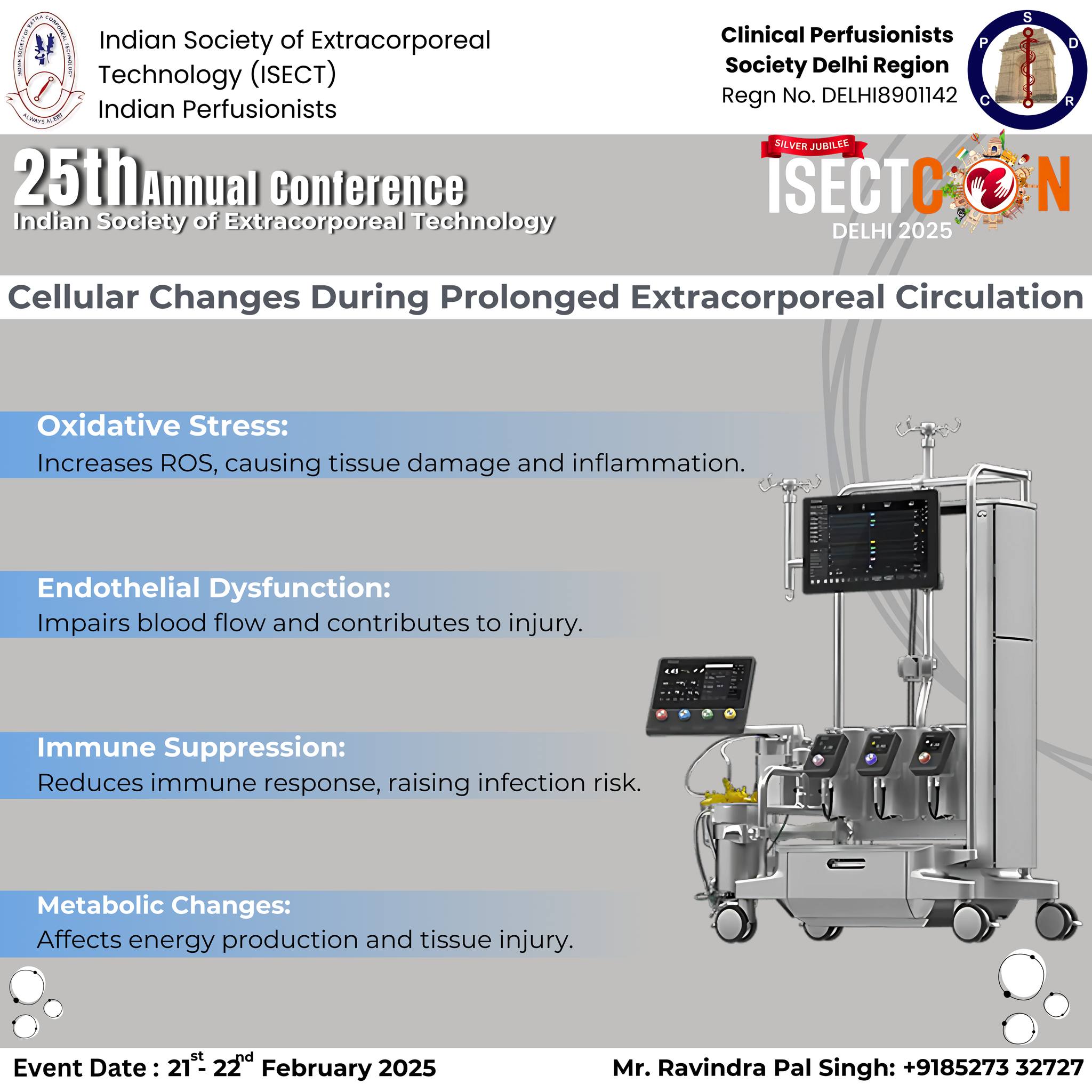 🚨 Cellular Changes During Prolonged... - Isectcon DELHI 2025