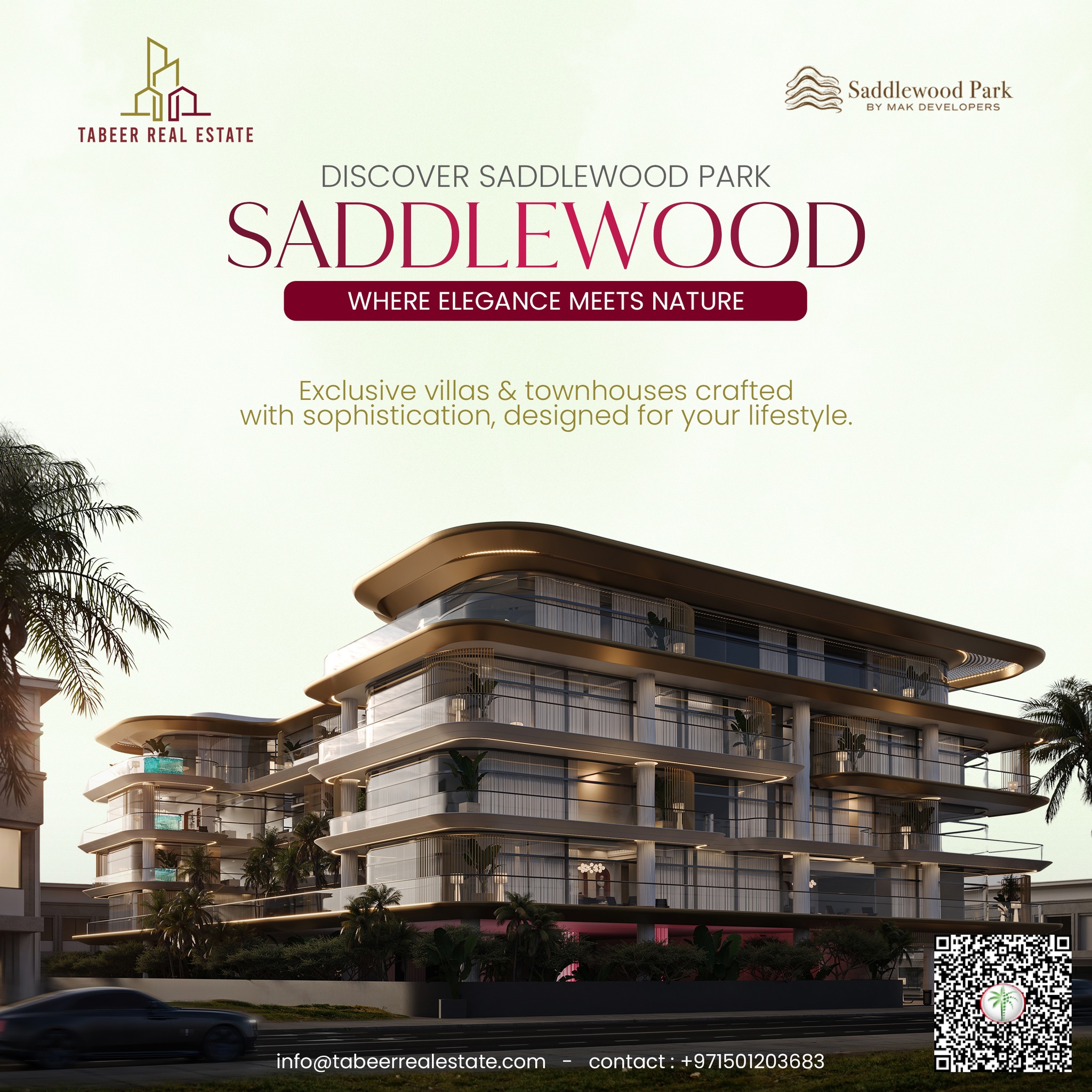 Tabeer - 🏡 Discover Saddlewood Park – Where Elegance Meets Nature ...