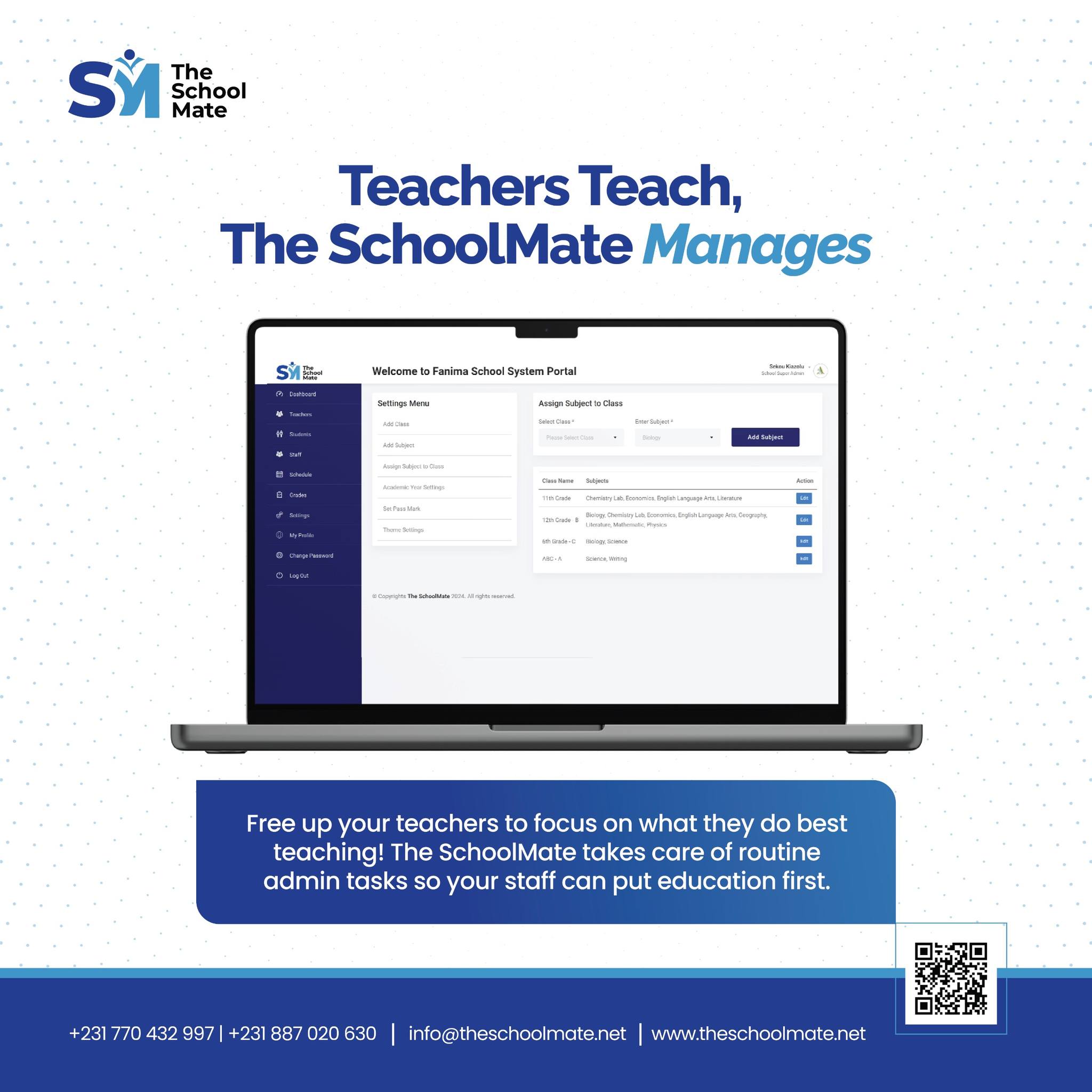 𝗧𝗵𝗲 - 𝗧𝗲𝗮𝗰𝗵𝗲𝗿𝘀 𝗧𝗲𝗮𝗰𝗵, 𝗧𝗵𝗲 𝗦𝗰𝗵𝗼𝗼𝗹𝗠𝗮𝘁𝗲 𝗠𝗮𝗻𝗮𝗴𝗲𝘀 🧑‍🏫 Free up your teachers ...