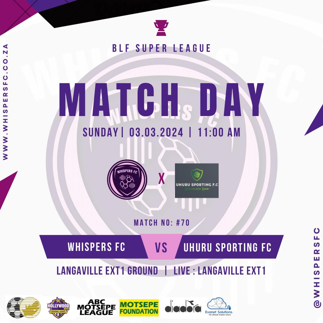 ABC Motsepe, Hollywood, DDC & Motsepe Foundation Leagues - Sonic ...