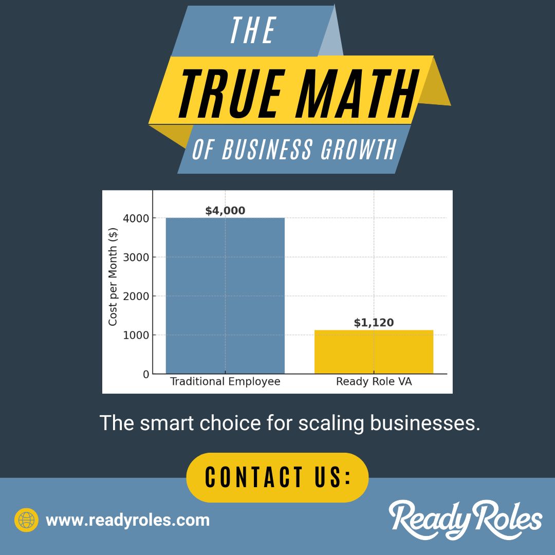 Ready Roles - 💸 Let's talk real numbers: Traditional... | Facebook